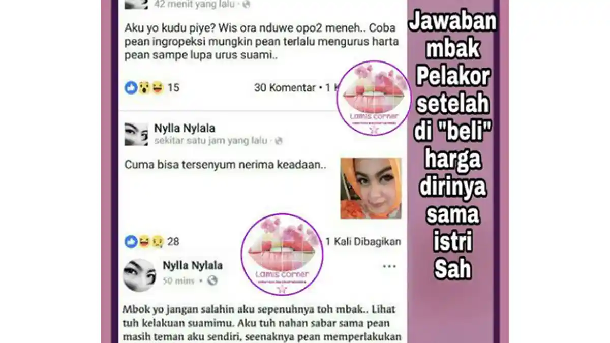 Usai Disawer Oleh Istri Sah, Pelakor Ini Malah Serang Balik ‘Aku Kudu Piye’