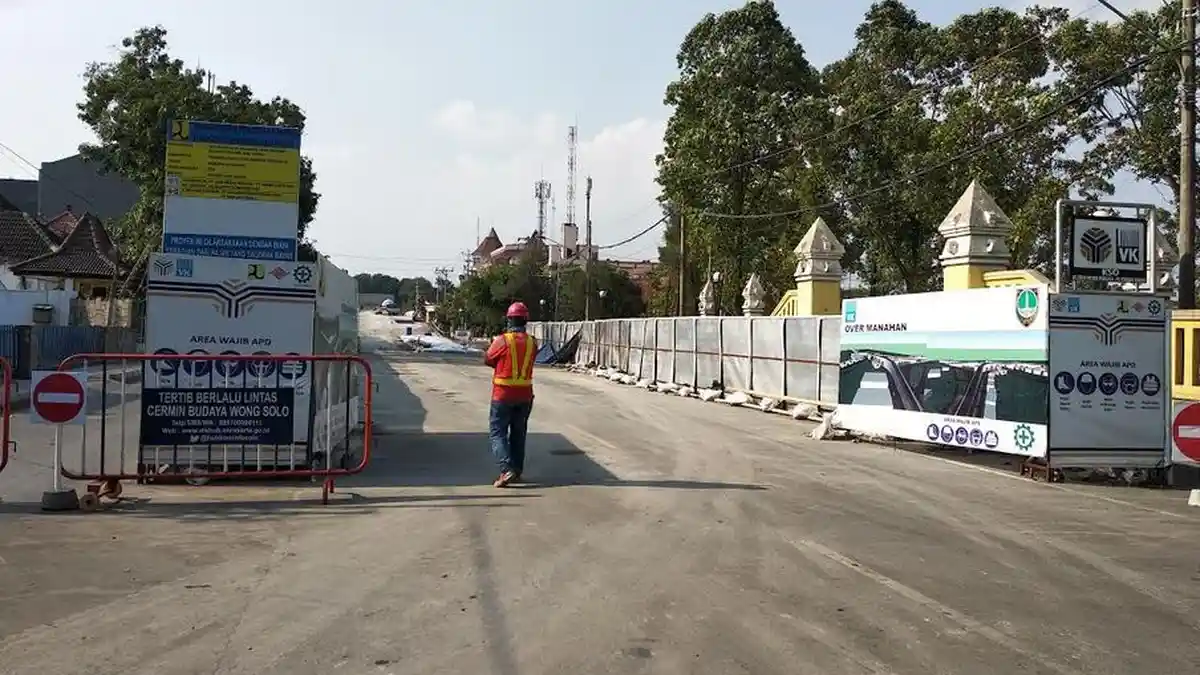 Proyek Flyover Manahan Solo Disebut Biang Kemacetan, Ini Manfaat Saat Selesai Dibangun