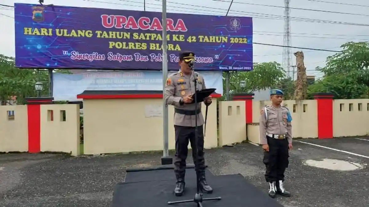 HUT Ke 42 Satpam, Kapolres Blora AKB Fahrurozi Apresiasi Peran Pengamanan di Beragam Sektor