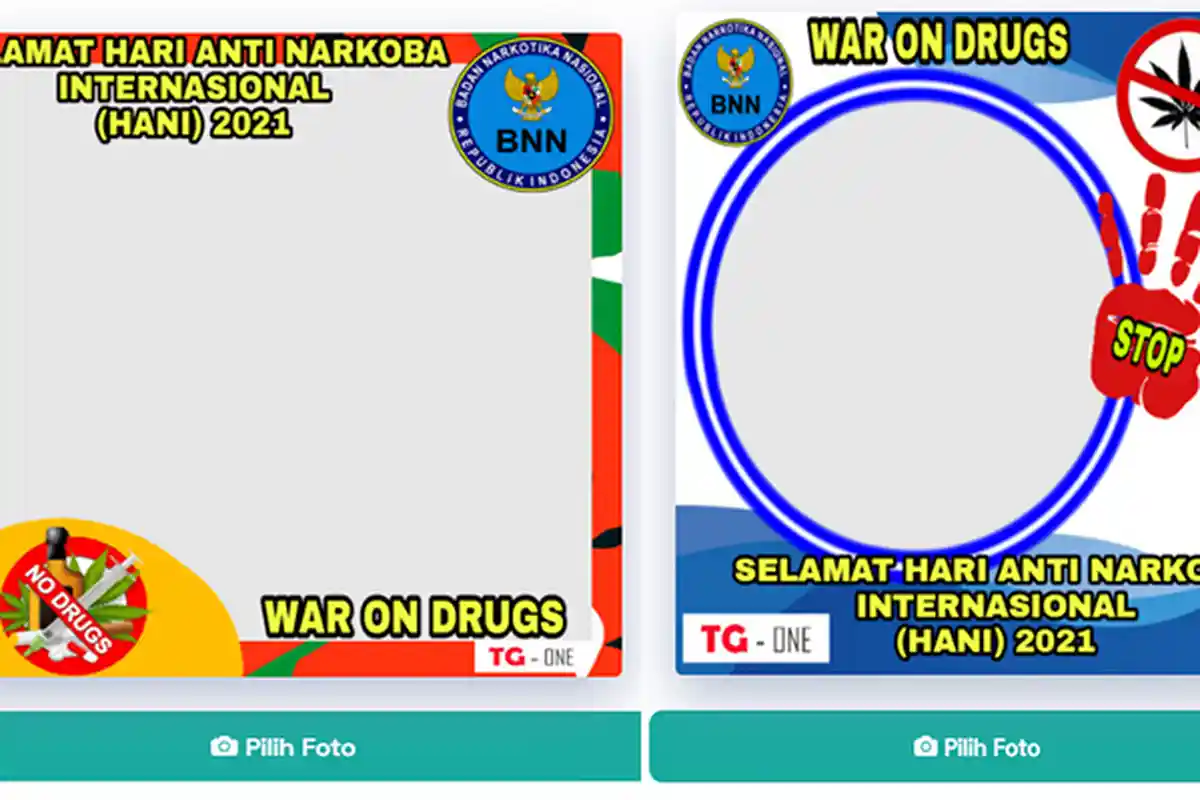 Sejarah dan Makna Hari Anti Narkotika Internasional 2021, Ikuti Panduan Link Twibbon Peringati HANI