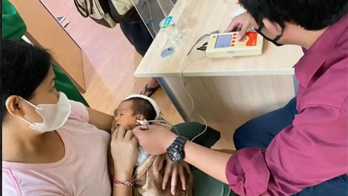 Deteksi Gangguan Pendengaran Pada Bayi, RSU Kasih Ibu Saba Sediakan Alat OAE