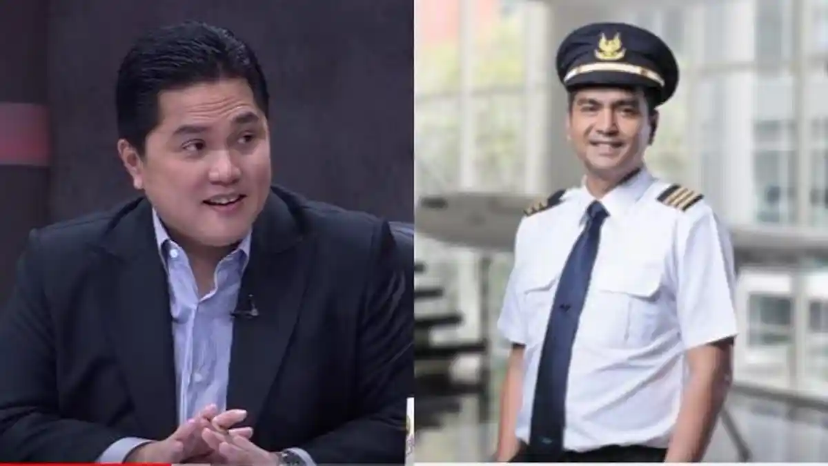 Erick Thohir Berikan Amanat untuk Plt Dirut Garuda, Fuad Rizal Agar Tetap Jaga Akhlak dan Loyalitas
