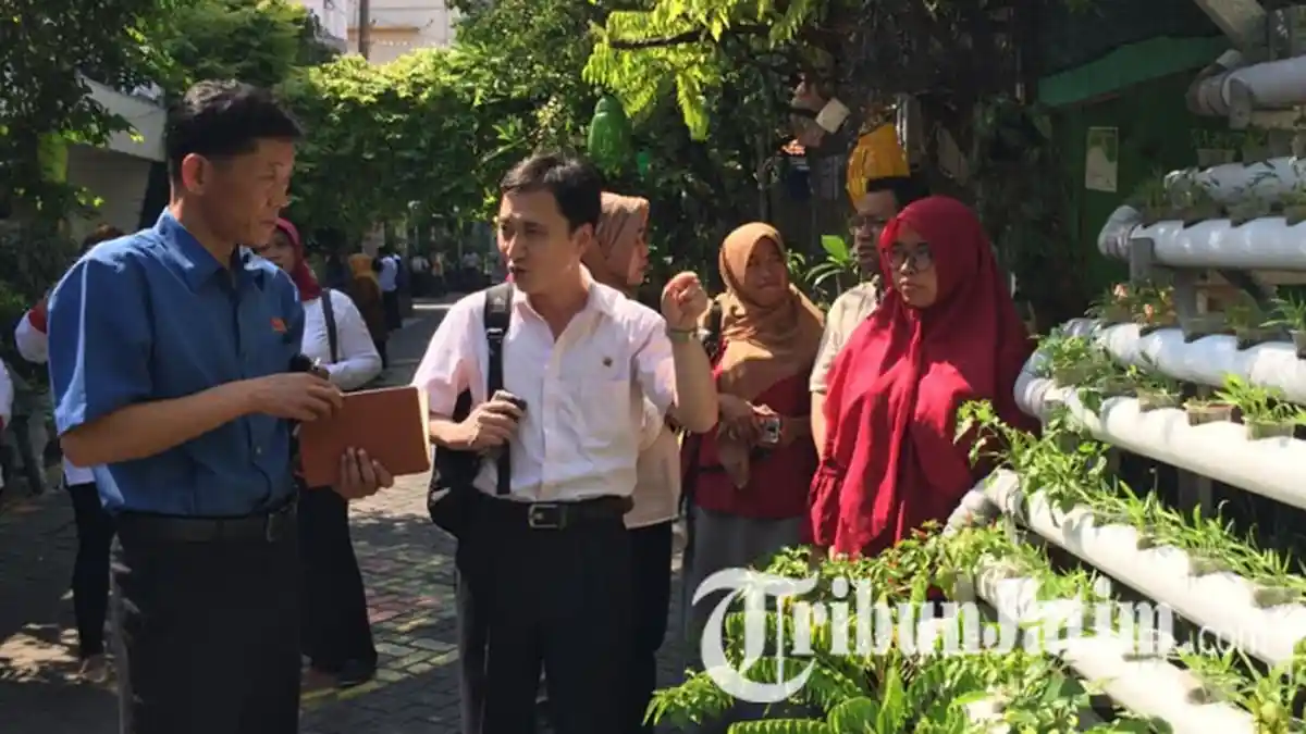 Kunjungi Kampung Genteng Candirejo, 3 Pejabat Korut Ini Malah Tertarik Adopsi Pengolahan Air Limbah
