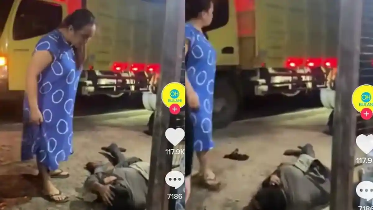 VIRAL! Pria Berjaket Terciduk Maling HP, Langsung Habis Dihajar Emak-emak hingga Dismackdown