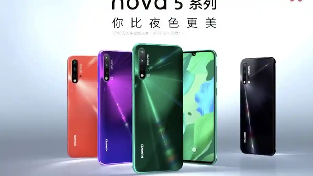 Tak Cuma Satu, Huawei Luncurkan 3 Produk Sekaligua, Nova 5, Nova 5i dan Nova 5 Pro