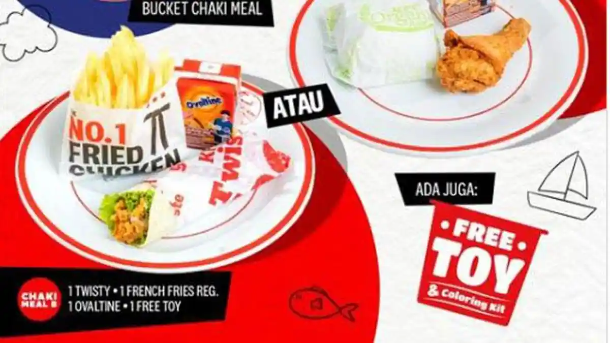 4 Promo KFC Hari Ini 11 Februari 2023, Ada Chaki Meal Rp42 Ribuan