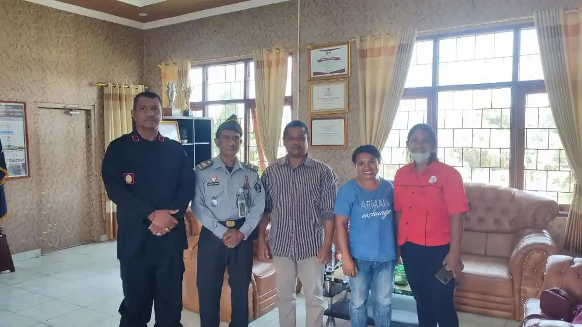 Lapas Lembata dan Yayasan Indonesia Bangkit & Bersinar Jajaki Kerja Sama Pelayanan rohani WBP