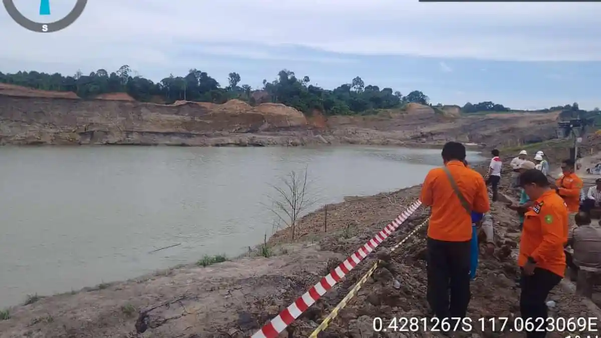 Warga Tenggarong Seberang Tenggelam di Kolam Tambang Saat Memancing
