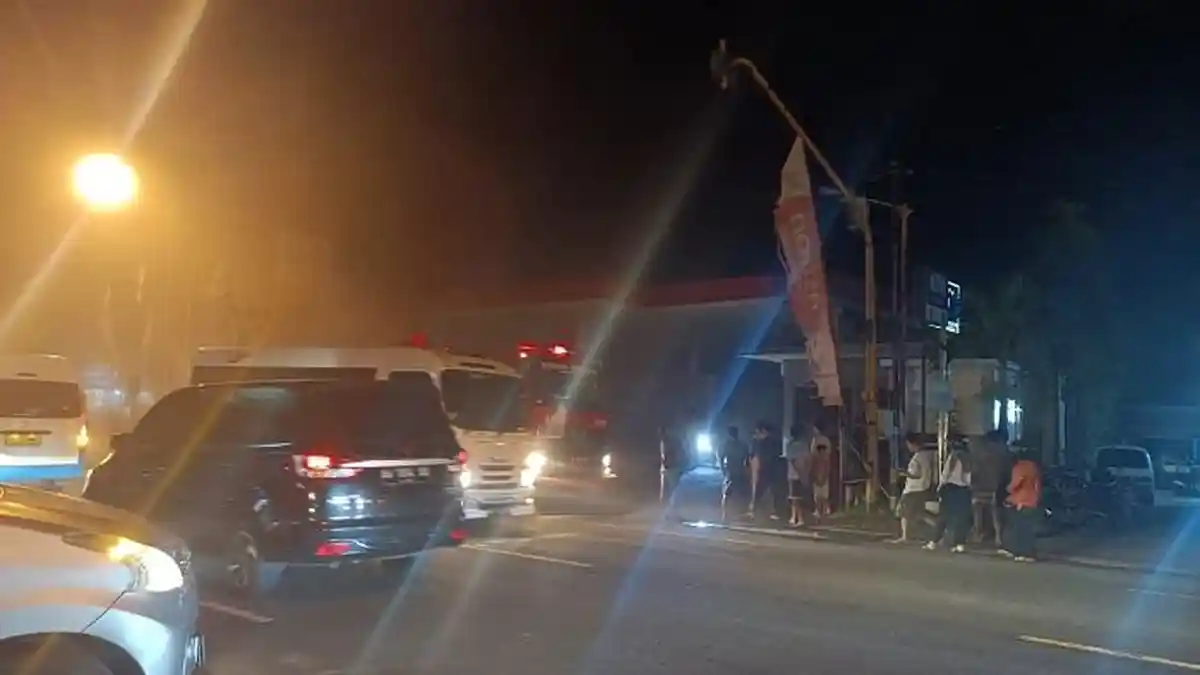 Diduga Korsleting Listrik, SPBU Wates Kota Kulon Progo Dilalap Si Jago Merah