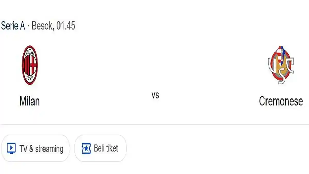 Prediksi Skor dan Susunan Pemain AC Milan VS Cremonese, Adu Tajam Gimenez dan Bonazzoli