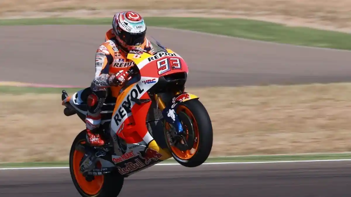 Hasil Kualifikasi GP Aragon: Marquez Start Terdepan, Rossi Keenam
