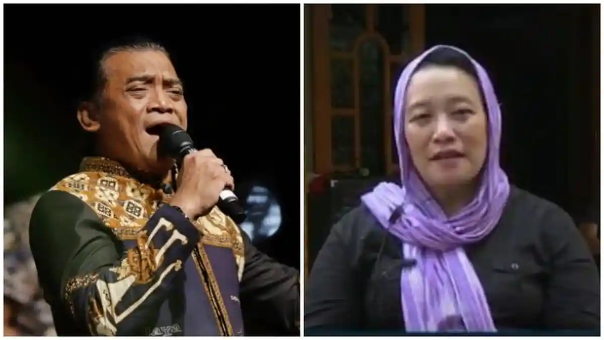 Saputri, Istri Didi Kempot, Terus Menangis dan Sempat Pingsan saat Pemakaman