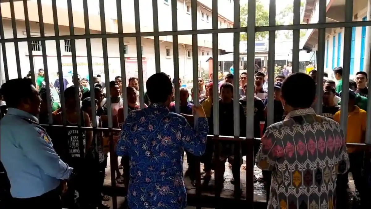 Ombudsman Lapas Kelas IIA Batam, Kelebihan Penghuni Ruangan Jadi Catatan