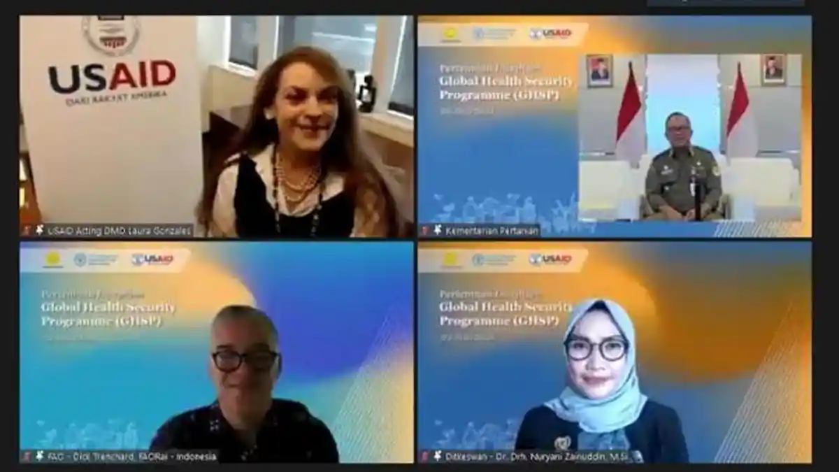 Kementan Bersama FAO dan USAID Luncurkan Program Ketahanan Kesehatan Global