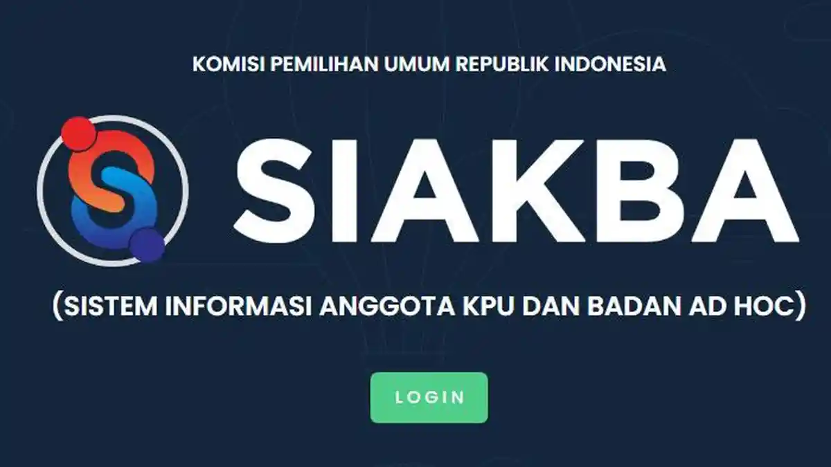 Login dan Cara Daftar Akun SIAKBA KPU untuk Pendaftaran PPK, PPS, dan KPPS 2022 Pemilu 2024