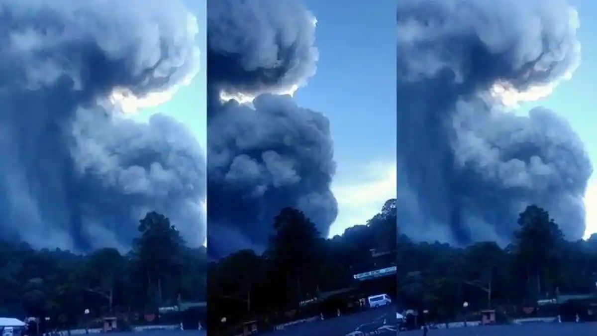 Pedagang Ungkap Kengerian Saat Gunung Tangkuban Perahu Meletus, Wisatawan Berlarian Cari Keluarga