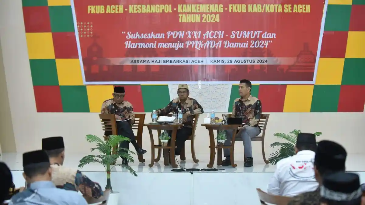 Dari Rakor Terpadu KUB 2024: Aceh Rukun dan Damai, di Agara Terdapat 151 Gereja, Singkil 24 unit