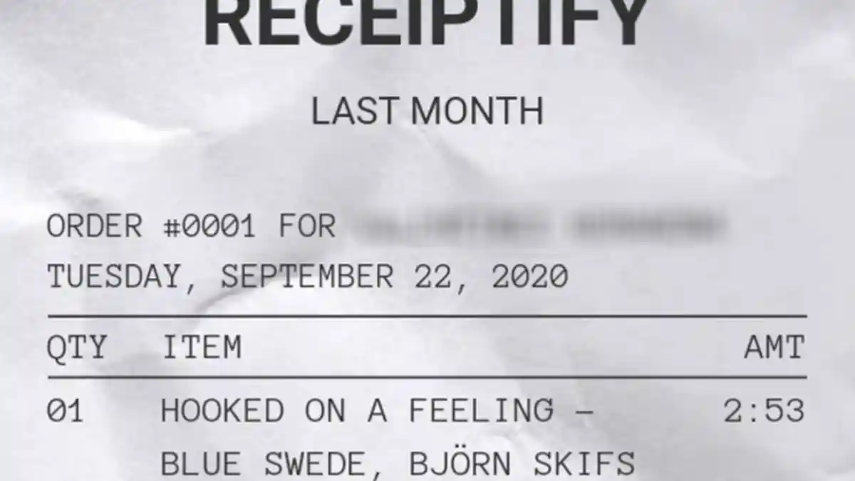 Viral Receiptify Cara Buat Daftar Lagu Kesukaan Spotify Seperti Tampilan Nota Belanja