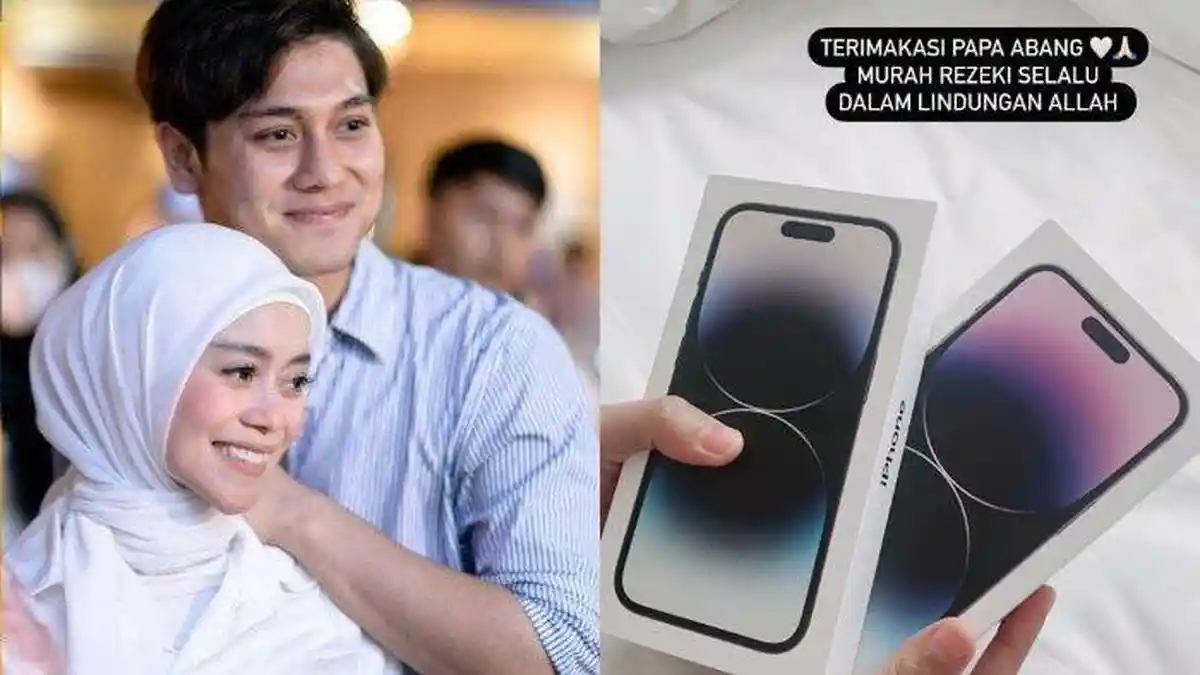 Dibelikan iPhone 14, Lesti Kejora Sampaikan Doa untuk Rizky Billar
