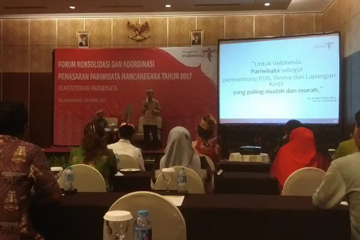 Forum Pariwisata Kalteng Dapat Pencerahan dari Kemenpar, Wisata Pulau Bali Jadi Percontohan