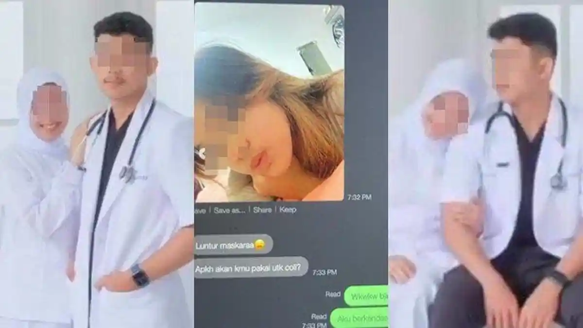 Sosok Dokter A yang Diduga Selingkuh Sesama Koas, Istri Sah Geram Diinterogasi