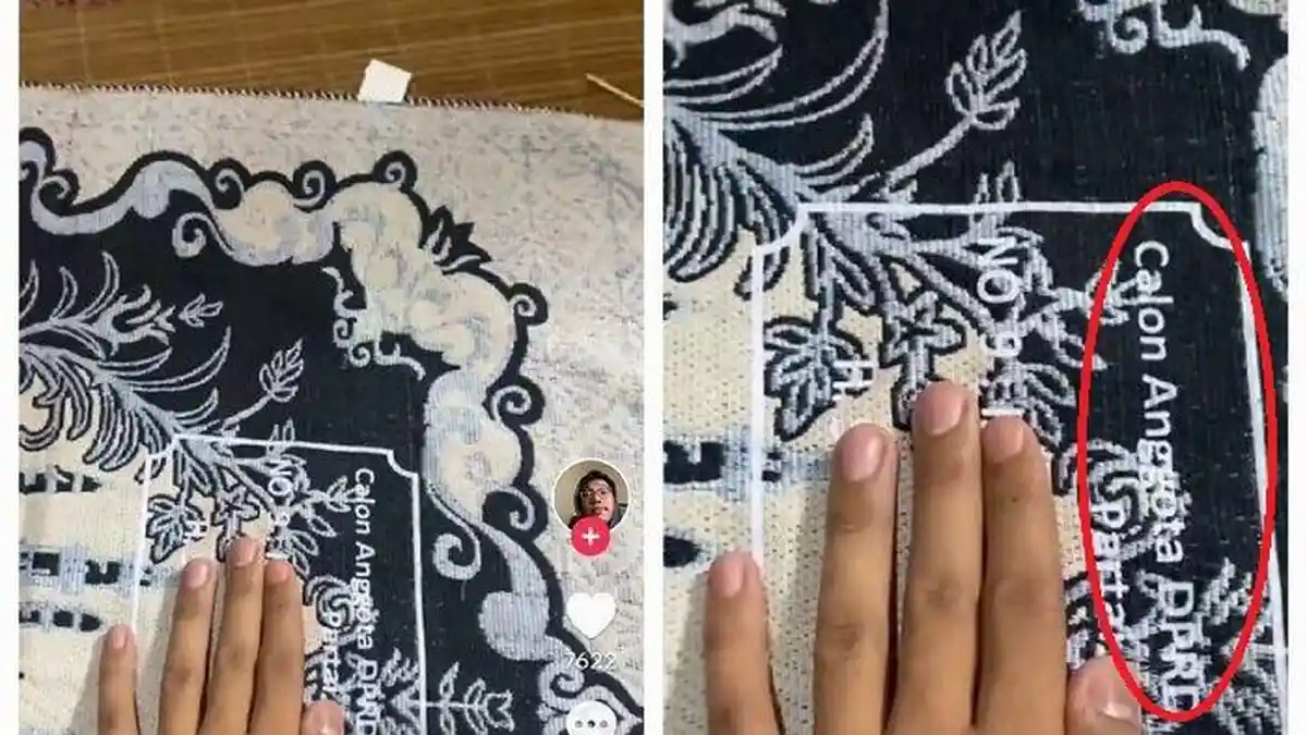 Viral Video Sajadah Jadi Alat Kampanye, Pria Ini Meradang