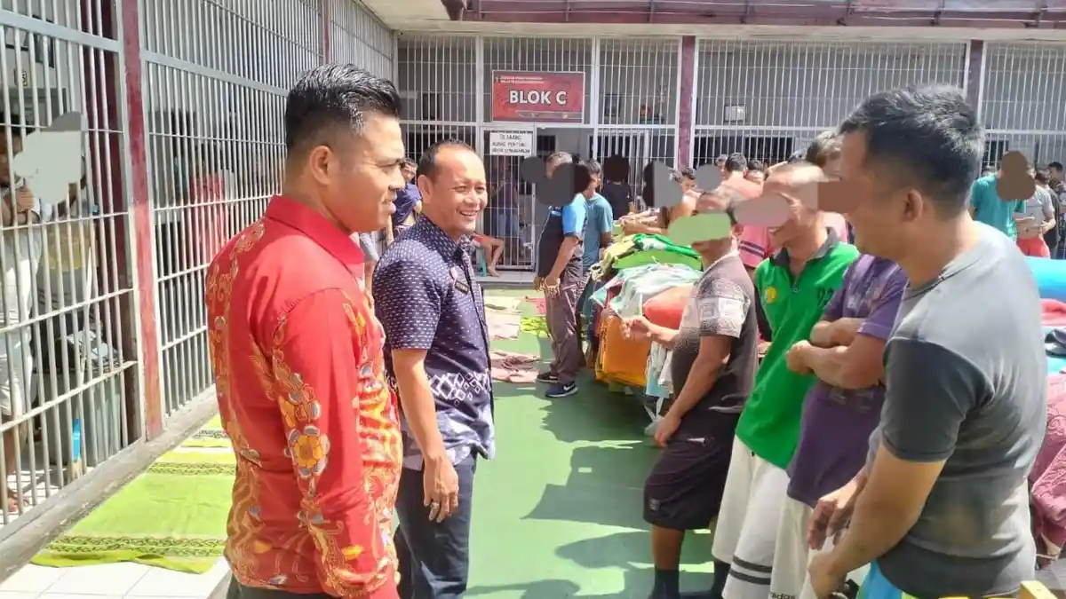 Kepala Lapas Siborongborong Tiba-tiba Kontrol Blok Hunian, Mendengar Keluh Kesah Warga Binaan