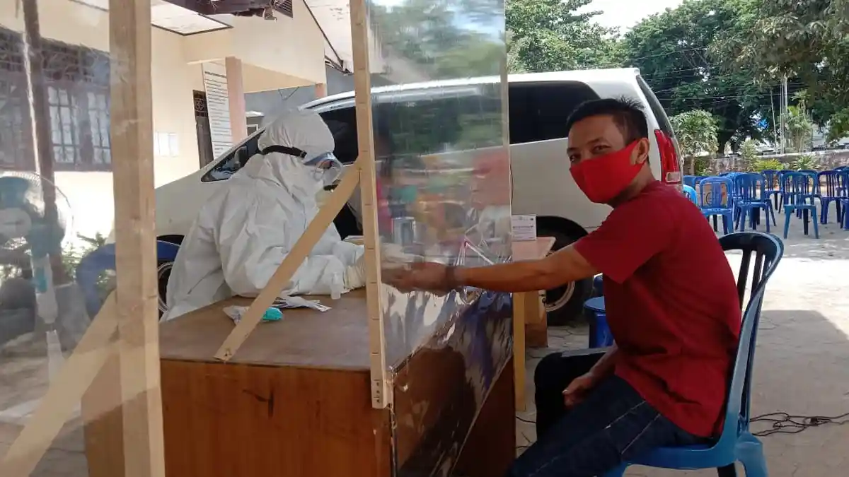 Diskes Metro Rapid Test Massal Jurnalis Peringati HKN