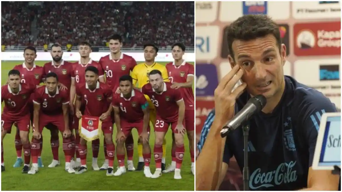 SANJUNGAN TINGGI Pelatih Juara Dunia Timnas Argentina Lawan Indonesia: Bermain Apik, Tak Ada Tips