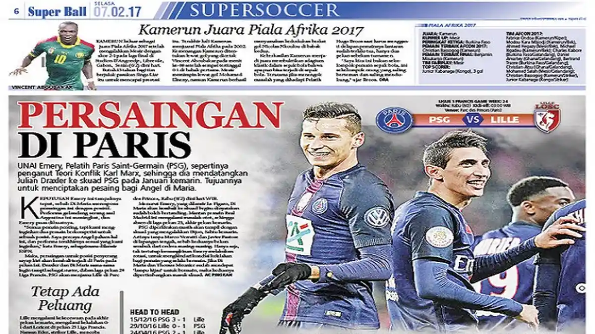 Unai Emery Ciptakan Persaingan untuk Angel Di Maria