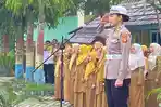 Satlantas Muara Enim Tanamkan Budaya Tertib Lalu Lintas di Kalangan Pelajar