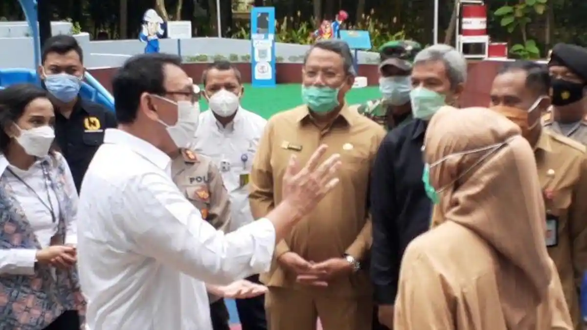 Ahok Doakan Benyamin Davnie 2 Periode Pimpin Tangerang Selatan, Beri Nasihat Jangan Korupsi