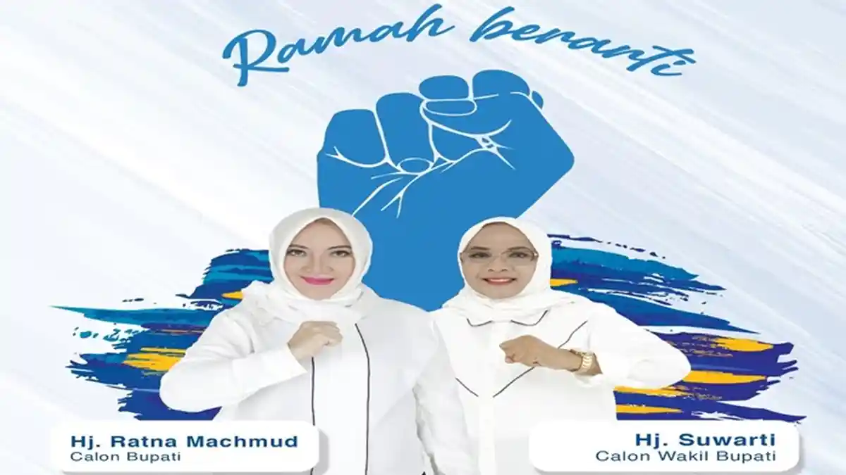 Ratna Machmud- Suwarti Ramaikan Pilkada Musi Rawas