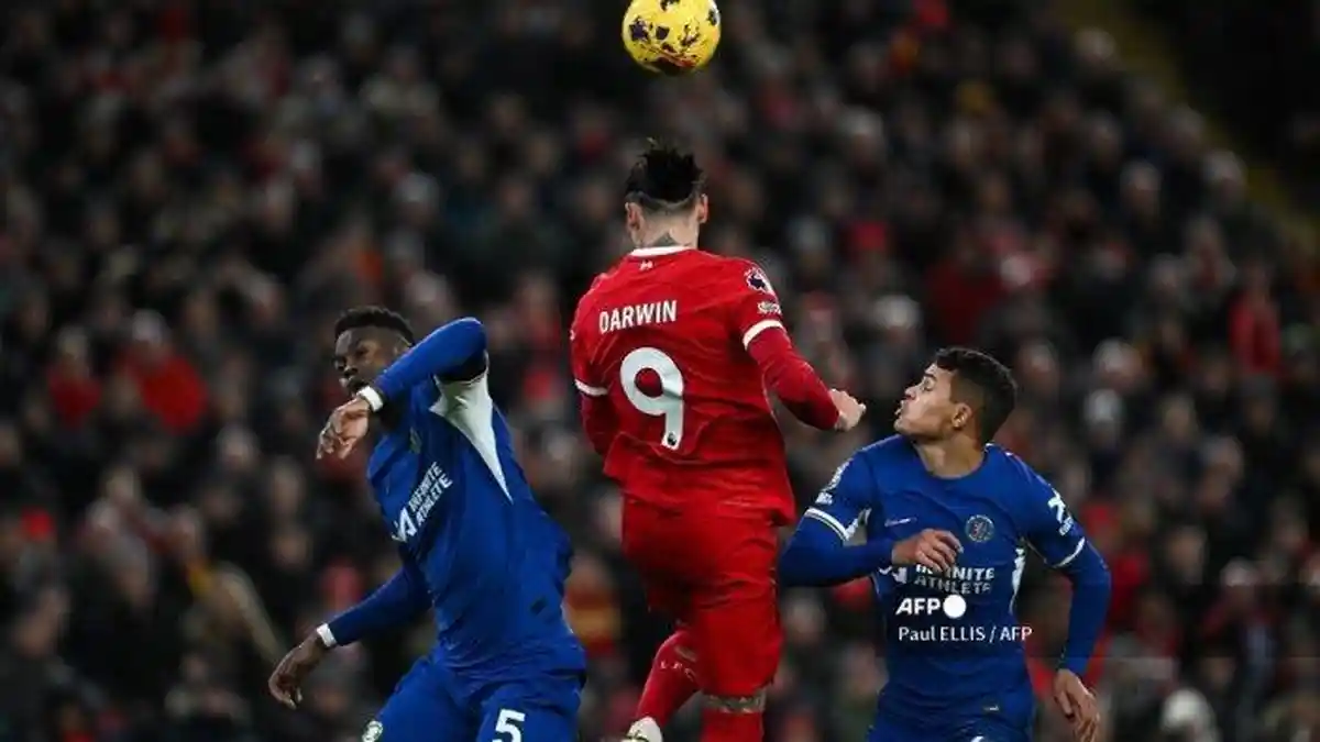 HASIL Liga Inggris, Liverpool Pesta Gol Bantai Chelsea, City di Jalur Juara Berkat Dua Gol Alvarez