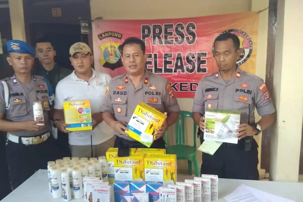 Sindikat Pencuri asal Jabodetabek Gasak Susu hingga Sampo di MBK