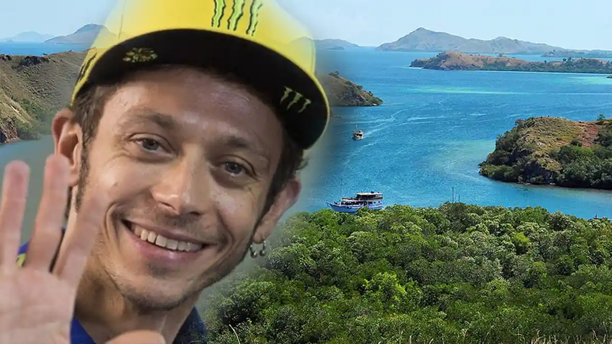 Valentino Rossi Dapat Ucapan Terimakasih dari Netizen Sudah Kunjungi Labuan Bajo
