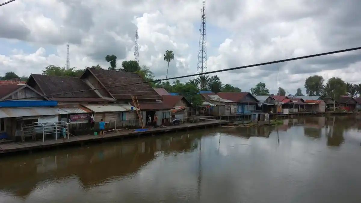 KalselPedia - Profil Desa Pandahan Tanahlaut