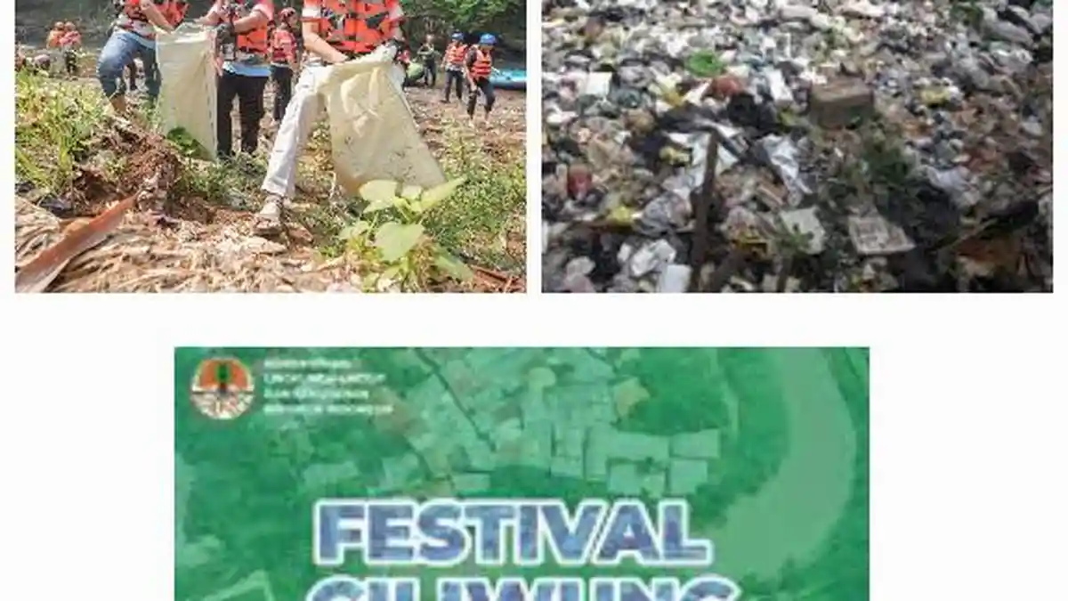 Festival Ciliwung 2024, 1,65 Ton Sampah Diangkut dari Aliran Sungai
