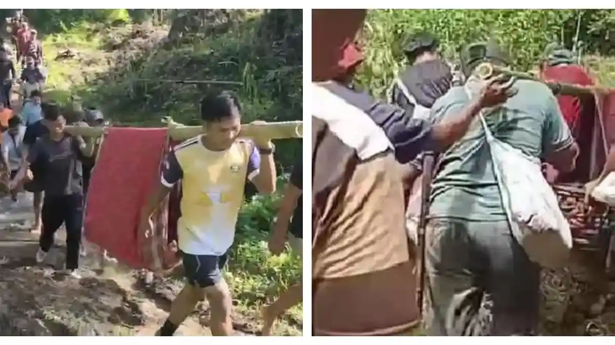 2 Kisah Pilu Ibu Hamil Ditandu Imbas Jalan Rusak Mei 2026, Warga Polman 4 Jam Perjalanan ke RS