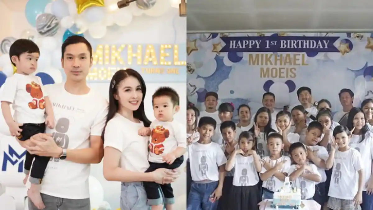 Cara Sandra Dewi Bersyukur di Ultah Mikhael Moeis, Berbagi ke 11 Panti Asuhan di Seluruh Indonesia