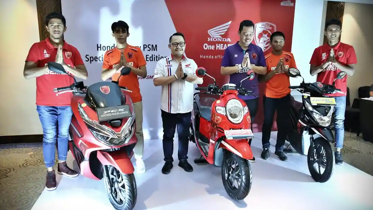 Motor Honda Spesial PSM Resmi Diluncurkan, Stok Cuma 180 Unit, Cek Harganya di Sini!