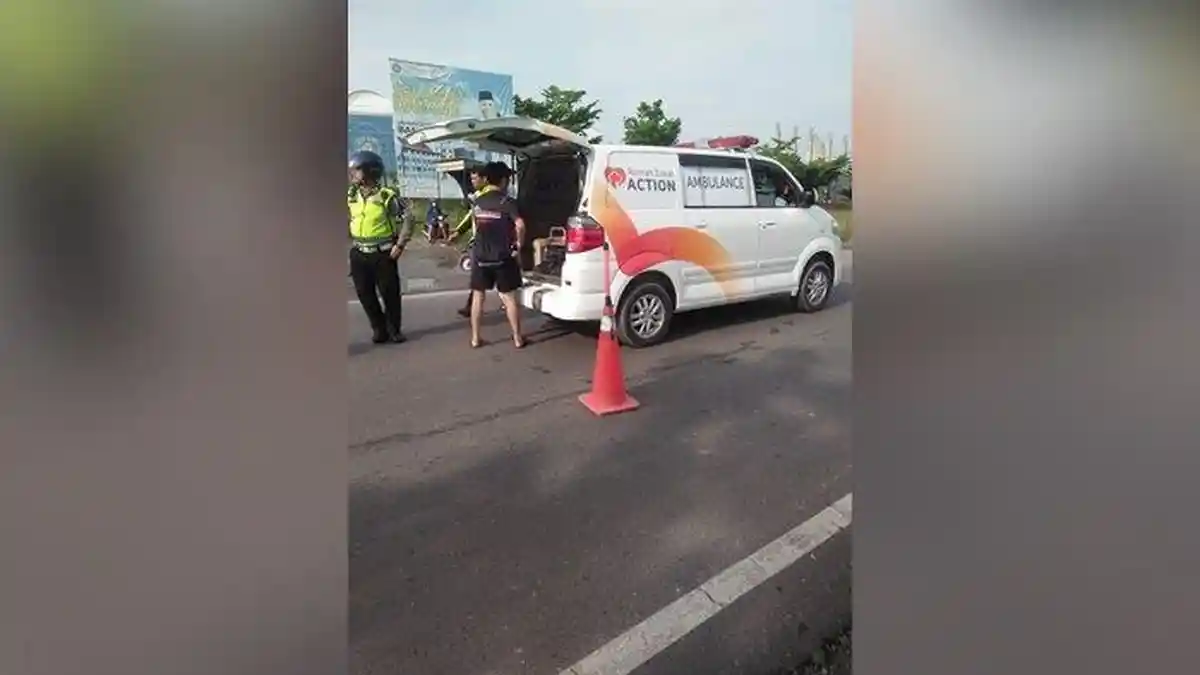 Kecelakaan Maut di Kalsel, Libatkan Bus Trans Banjarbakula Pemotor Tewas di Jalan Gubernur Syarkawi