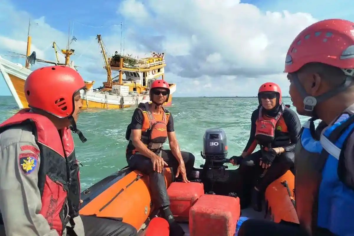 ABK di Aceh Timur Jatuh ke Laut Saat Hendak Buang Air Kecil, Tim Gabungan Lakukan Pencarian