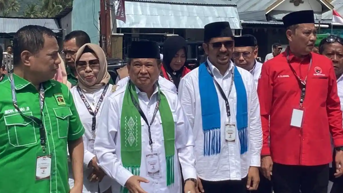 BREAKING NEWS: Idris Rahim dan Andi Ilham Resmi Daftar Pilwako Gorontalo 2024 