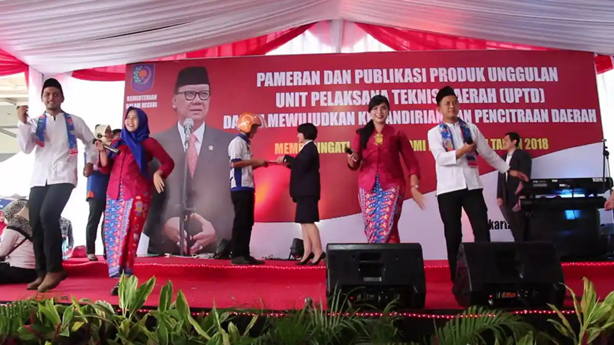 DPMPTSP Provinsi DKI Jakarta Sinergi dengan Kemendagri di HUT Otda ke-22