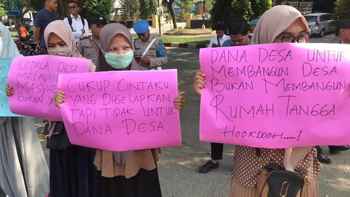 Mahasiswa Subulussalam Demo Kejati Aceh, Ini Tuntutannya