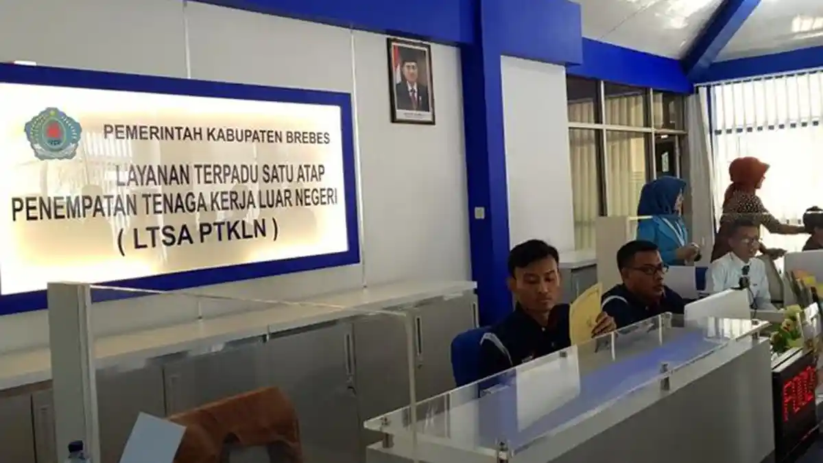 Kemnaker Dirikan Layanan Terpadu Satu Atap bagi Pekerja Migran di Brebes