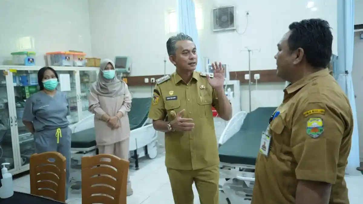 Jun Mahir Sidak RSUD Sungai Bahar, Tekankan Pelayanan Cepat dan Maksimal bagi Warga