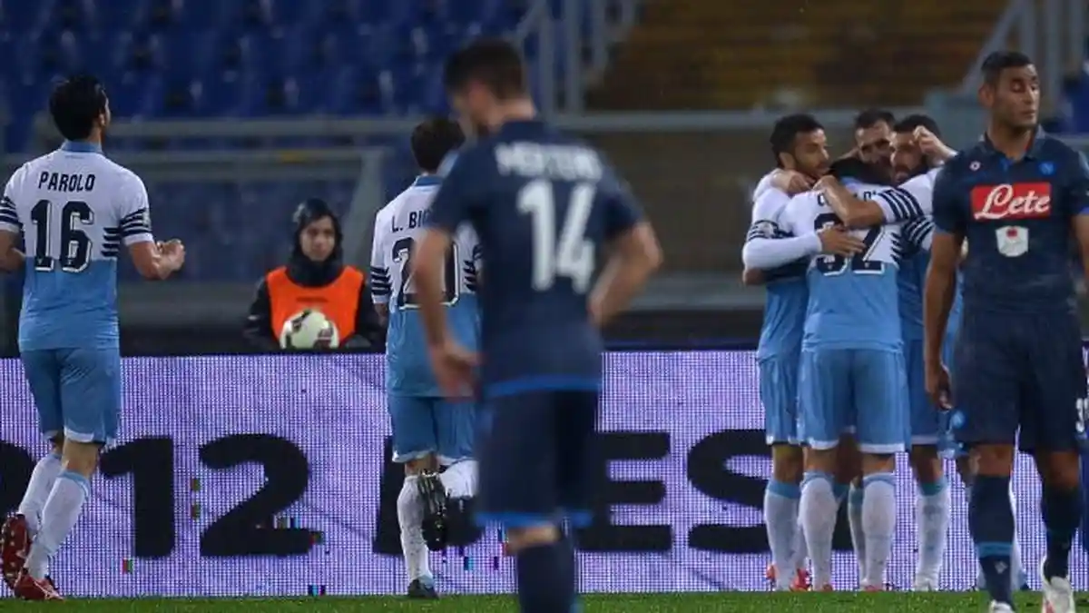 Napoli Curi Sebuah Gol Lawan Lazio di Semifinal Coppa Italia