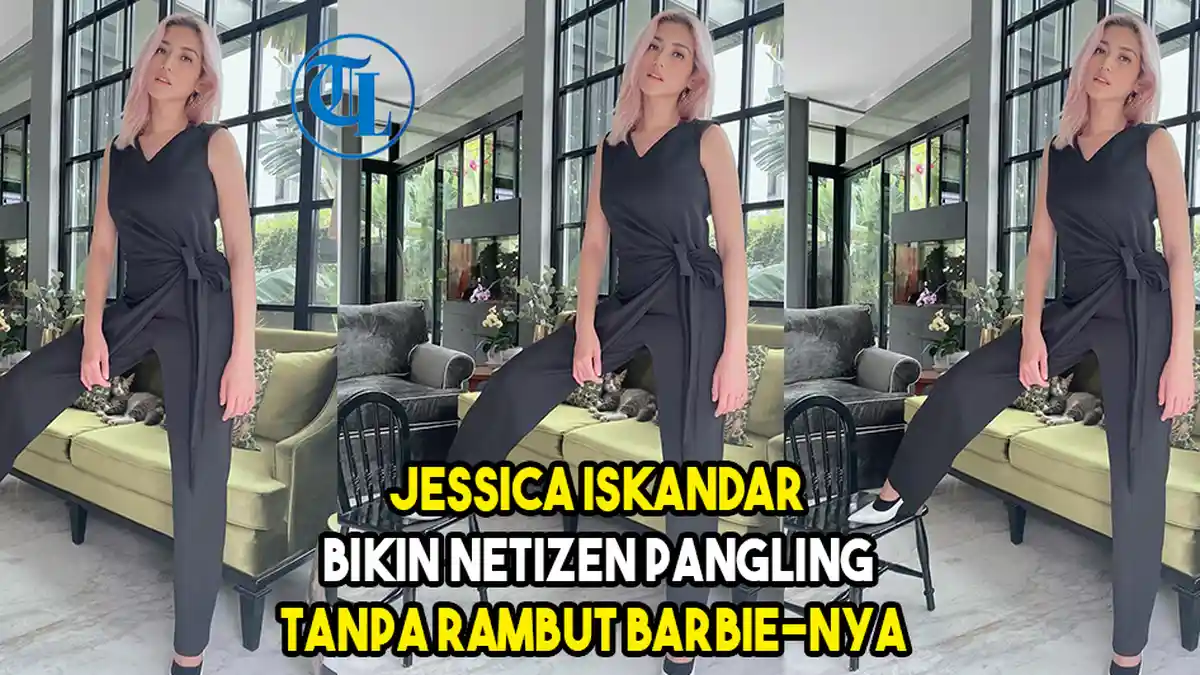 VIDEO Jessica Iskandar Bikin Netizen Pangling Tanpa Rambut Barbie-nya
